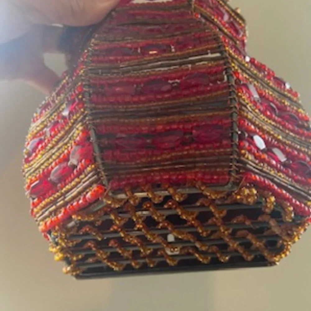 Partylite Moroccan Spice Beaded Sconce